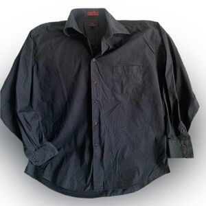 Pre Owned Men’s Vazzoni Long Sleeve Button Down Shirt Sz 17 Classic Style